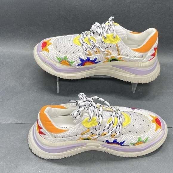 FARM Rio Shoes - Farm Rio Beaded Sunset Tennis Shoes Size 11